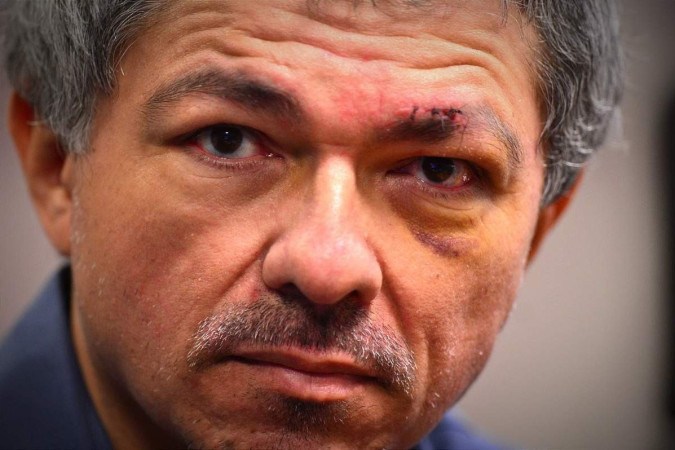O blogueiro bolsonarista Wellington Macedo de Souza, 48 anos, optou por ficar em silêncio na Comissão Parlamentar Mista de Inquérito (CPMI)