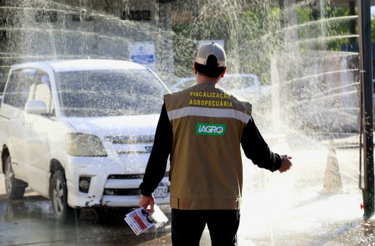 Barreira sanitária contra a gripe aviaria