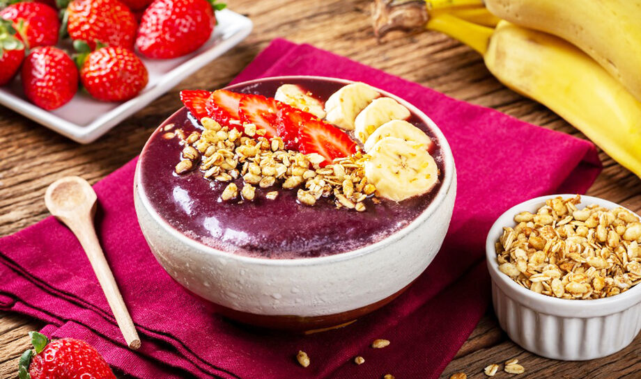 Açaí é uma boa forma de se refrescar durante os dias quentes
