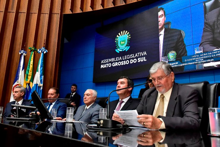 Instalação da Frente Parlamentar para o Acompanhamento da Implantação da Rota Bioceânica contou com a presença de diversas autoridades