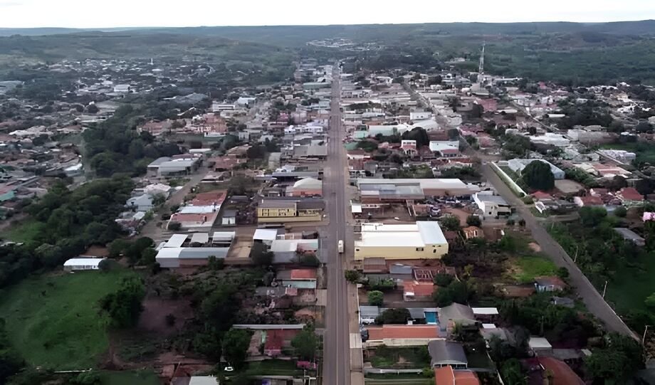 Vista aérea de Camapuã