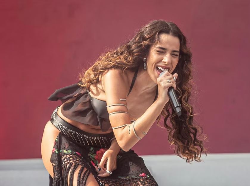 Marina Sena no palco do The Town em 10 de setembro de 2023