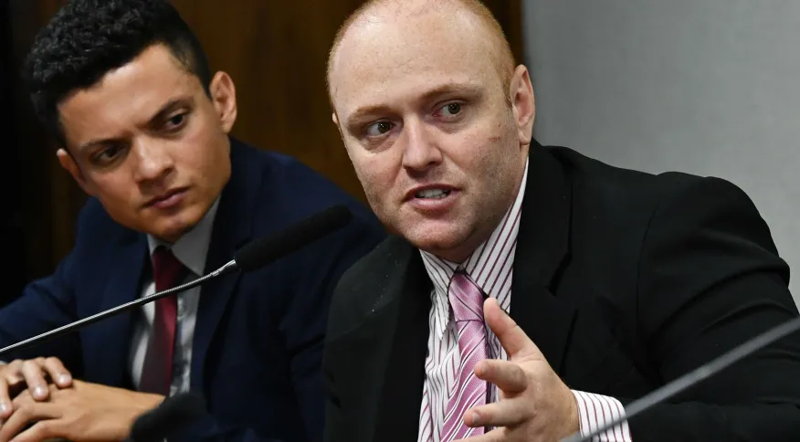 Walter Delgatti Neto em depoimento à CPMI