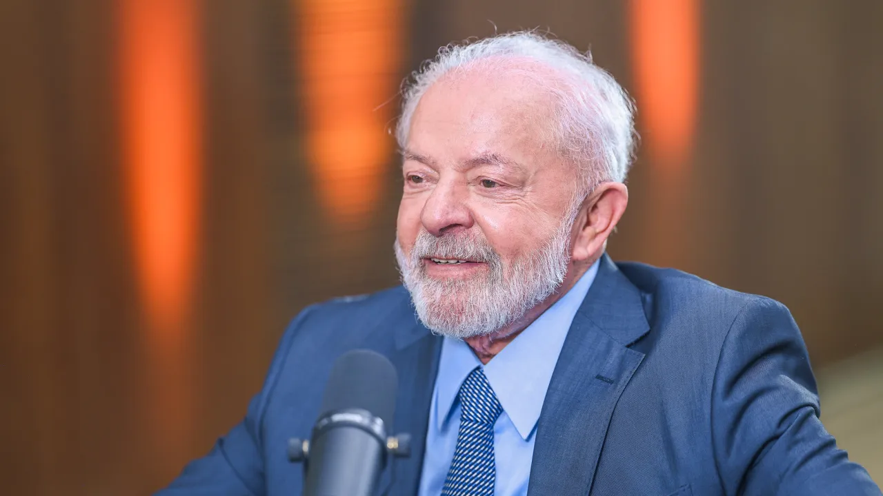 O presidente Luiz Inácio Lula da Silva