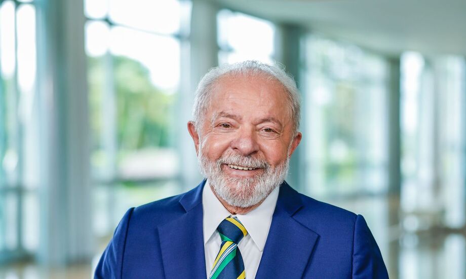 O presidente Luiz Inácio Lula da Silva