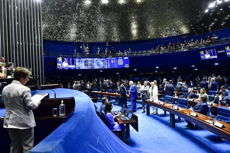 Senado aprova, por 43 votos a 21, texto-base de PL do marco temporal