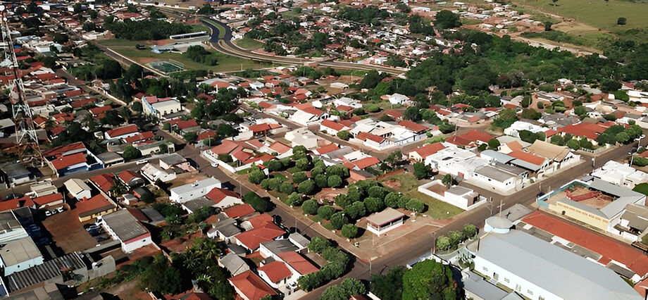 Vista aérea de Inocência