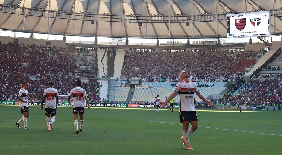 Calleri encerrou jejum em partidas da Copa do Brasil pelo São Paulo
