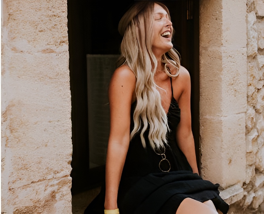 A influenciadora britânica Nicky Newman