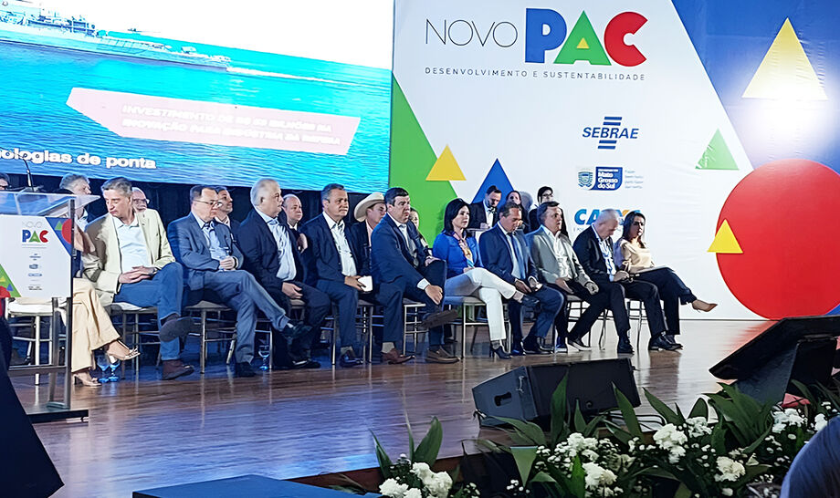 Autoridades participam do lançamento do Novo PAC em Mato Grosso do Sul