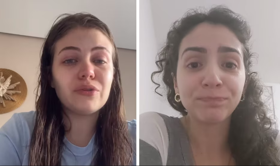 Maira Cardoso, namorada de Mingau, e Isabella Aglio, filha do baixista do Ultraje a Rigor, se emocionaram ao gravar stories sobre estado de saúde do músico, que foi baleado na cabeça.