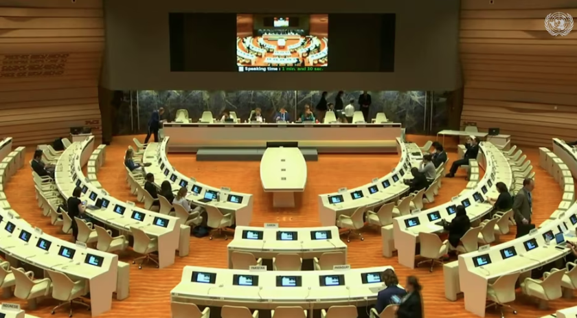 Reunião do Conselho de Direitos Humanos ONU