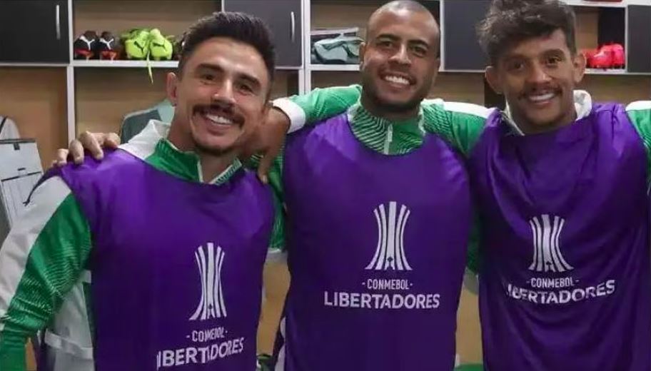 Willian Bigode, Mayke e Scarpa, antigos companheiros no Palmeiras