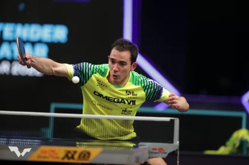 Calderano volta a vencer e Brasil brilha em 1º dia do Pan-Americano de tênis de mesa