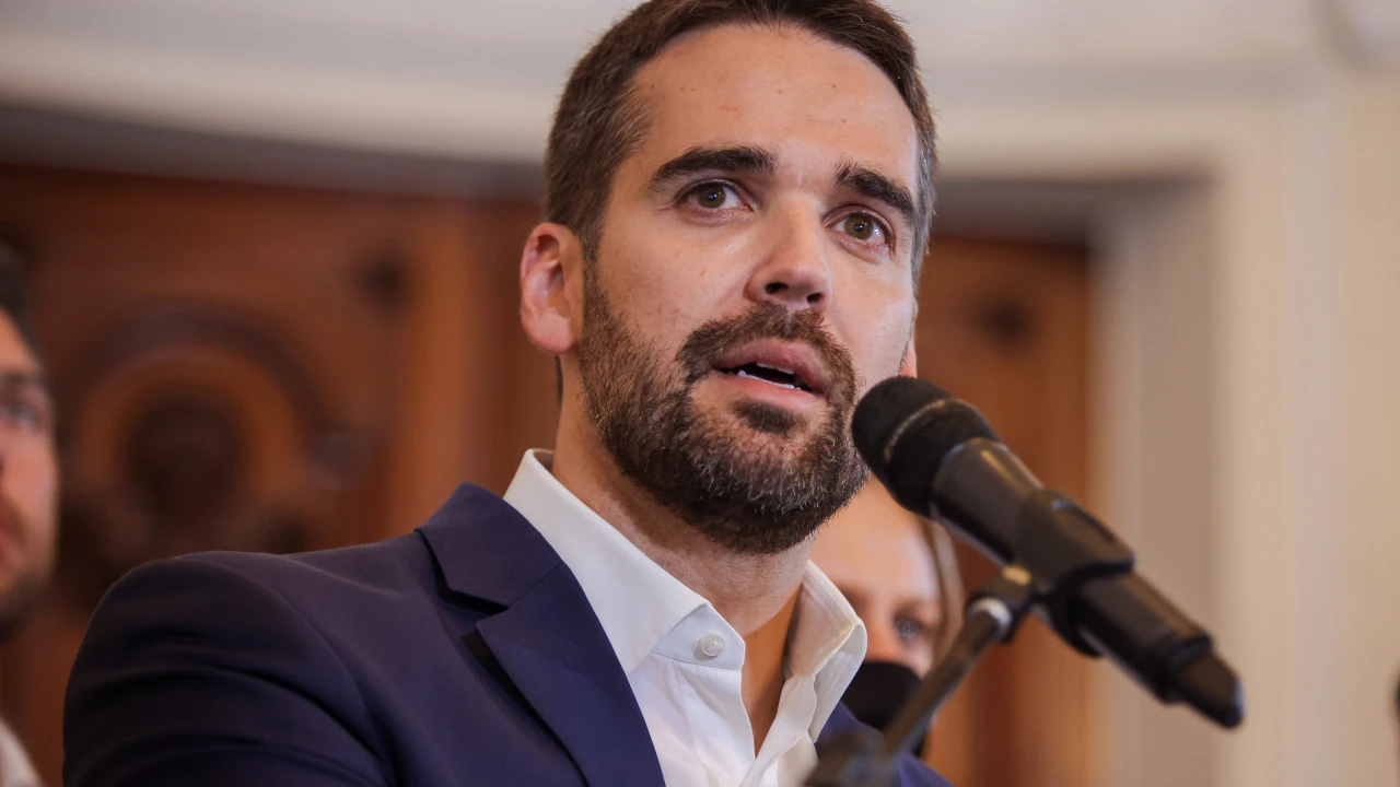 O governador do Rio Grande do Sul, Eduardo Leite