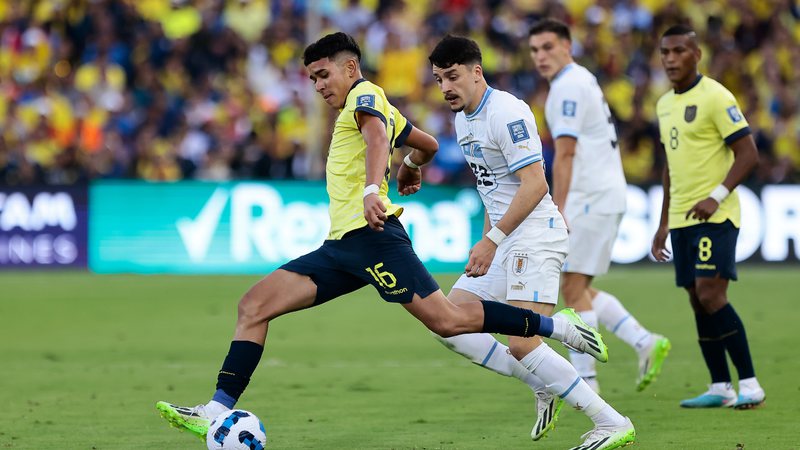 Forte em casa, Equador vence Uruguai de virada nas Eliminatórias Sul-Americanas