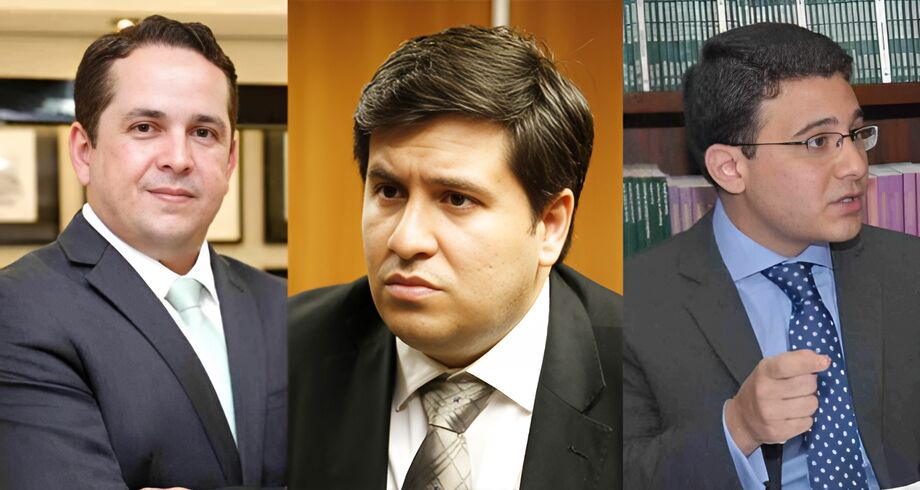 Carlos Alberto Almeida de Oliveira Filho, Gabriel Marinho e Lucas Costa da Rosa