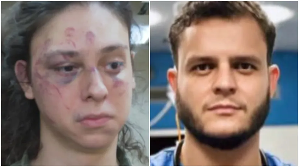 Victor Meyniel foi brutalmente agredido por Yuri de Moura Alexandre