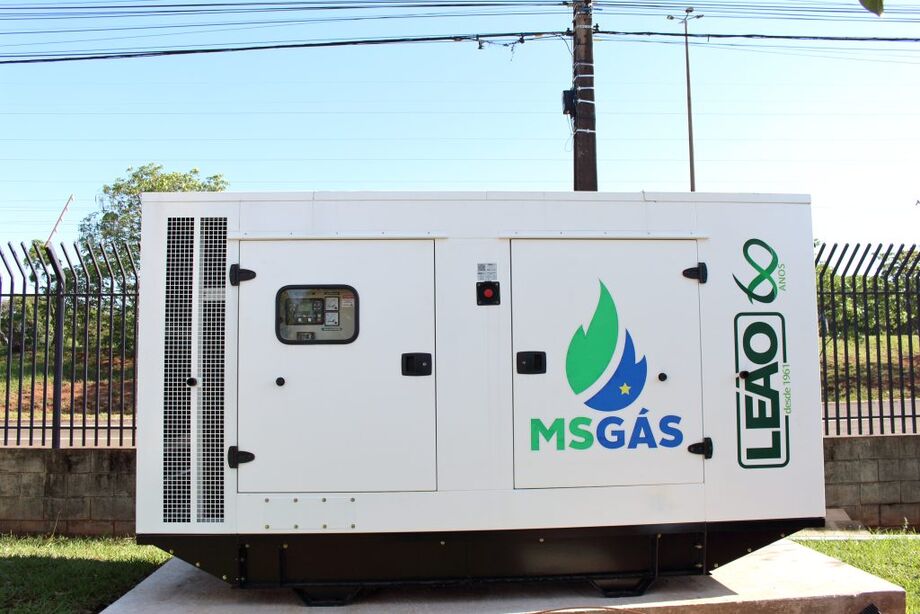 Gerador está instalado na sede da MSGÁS em Campo Grande