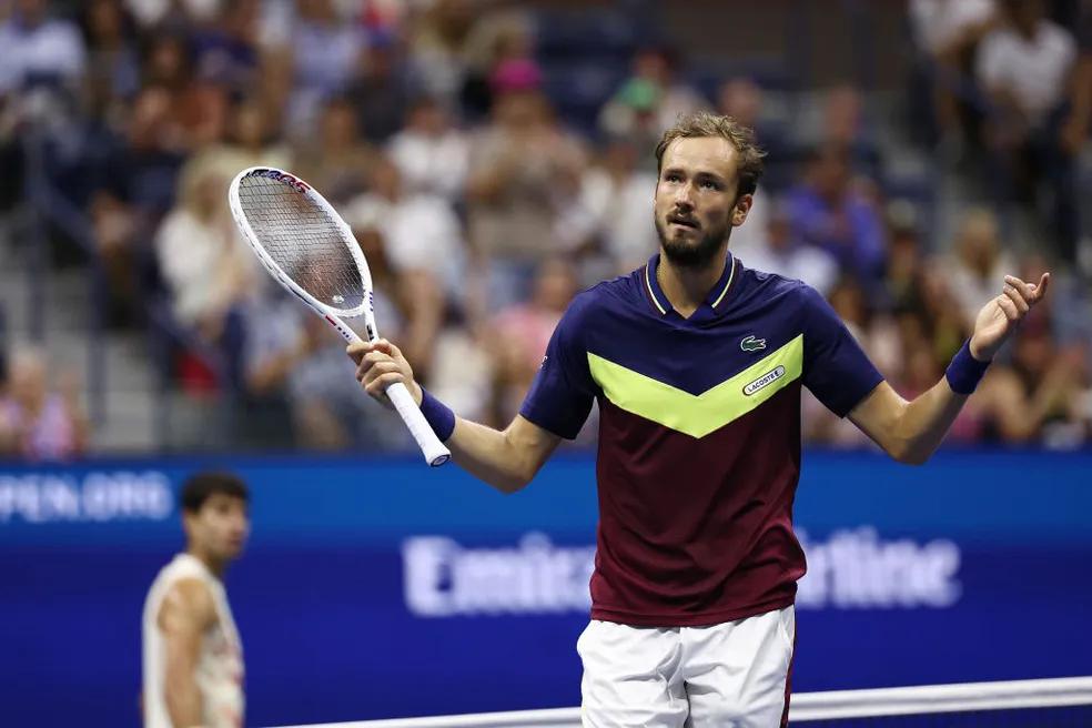 US Open: Daniil Medvedev x Carlos Alcaraz