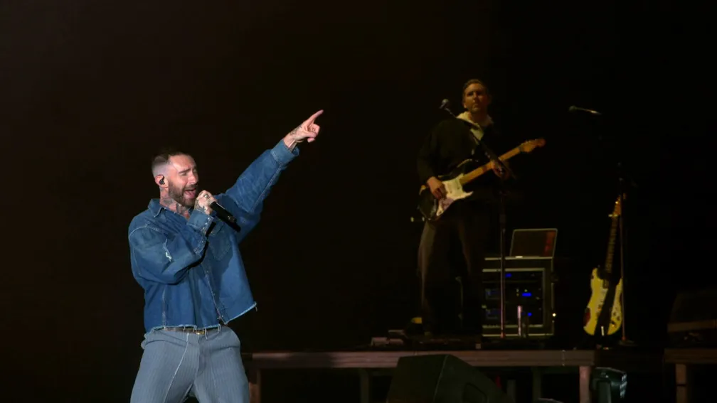 Maroon 5 se apresenta no The Town 2023