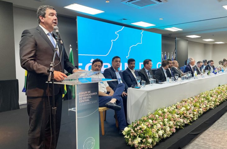 Em Fórum de governadores, Riedel discute marco temporal e cobra 'segurança jurídica'