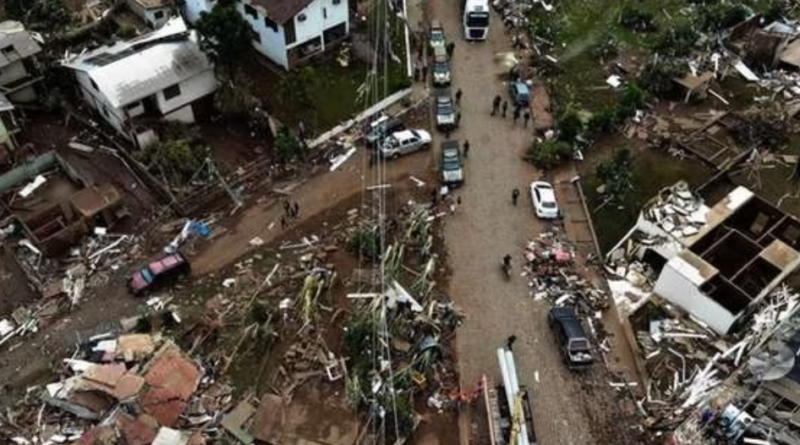 RS monitora risco de novo ciclone perto da costa brasileira e terá mais chuva forte