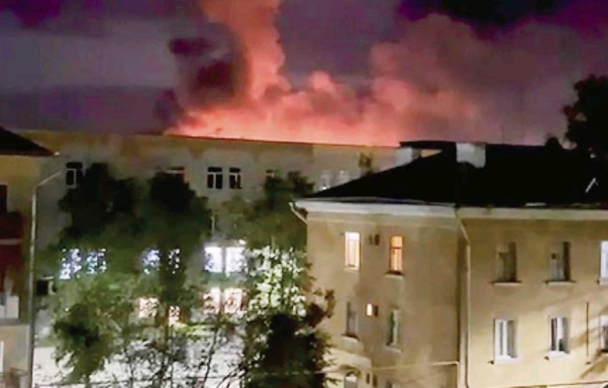 Duas pessoas foram hospitalizadas após um ataque de drones russos contra uma infraestrutura portuária na região de Odessa, na Ucrânia, neste domingo