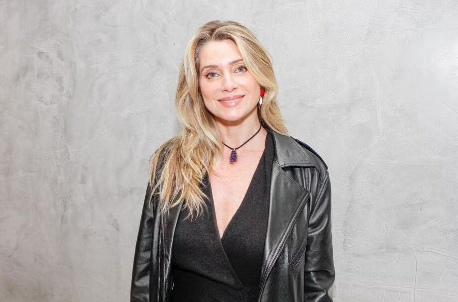 A atriz Leticia Spiller.