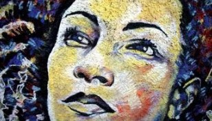 Arte de Marielle Franco.