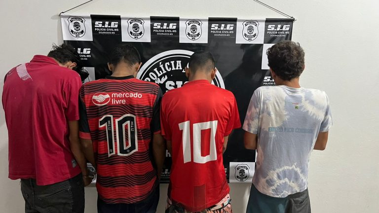 Polícia Civil prende responsáveis por espancamento que tirou a vida de um homem de 34 anos em Dourados.