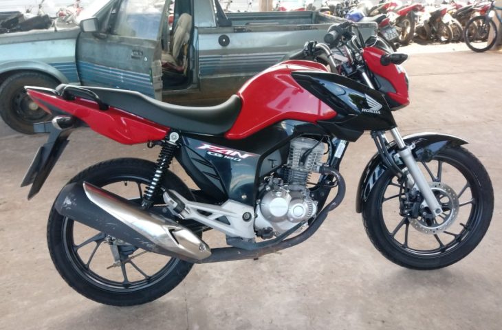 MS tem leilão do Detran com oferta de moto CG 160 Fan 2022 a partir de R$ 3,6 mil
