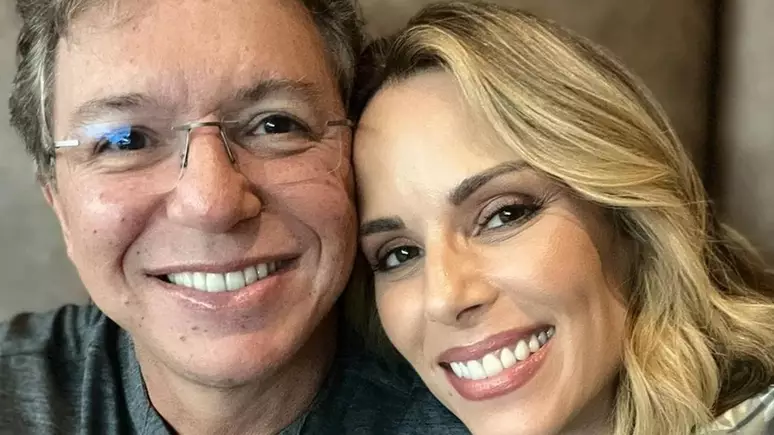 Ana Furtado e Boninho.