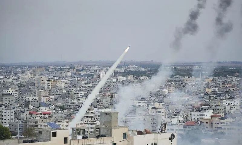 Explosão em hospital em Gaza.
