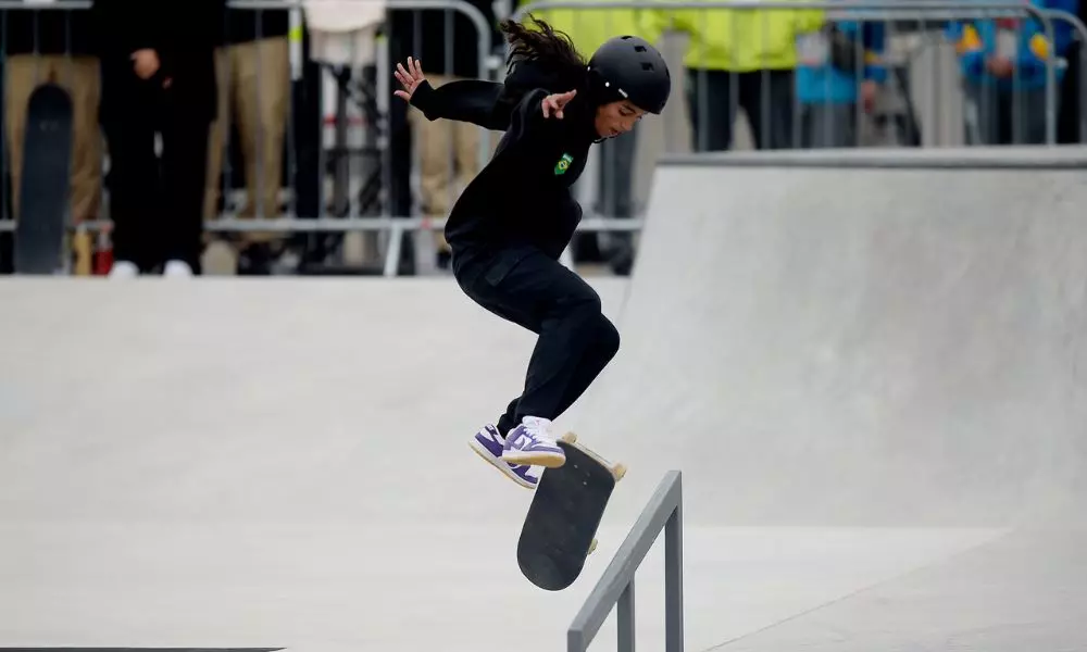 Brasil faz dobradinha com Rayssa Leal e Pâmela Rosa no skate street feminino do Pan de Santiago