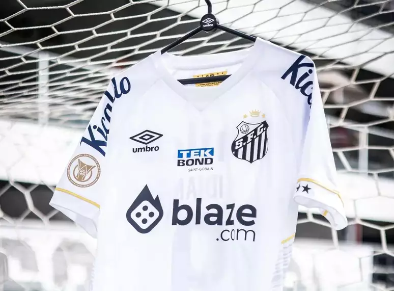 Santos anuncia a renovação de patrocínio na camisa até dezembro de 2024