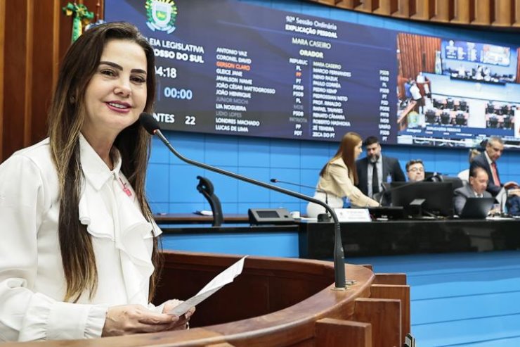 Deputada estadual Mara Caseiro (PSDB)