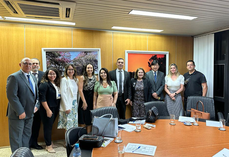 Supervisora da Covems reúne órgãos parceiros.