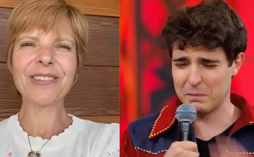 Rose Miriam emociona filho de Gugu com mensagem no 'Domingão' após disputa por herança