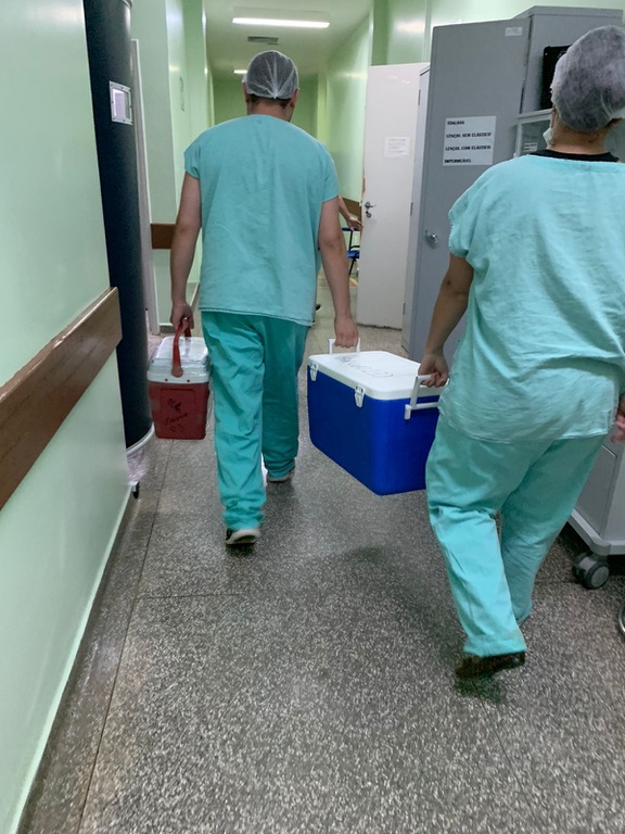 Captação dos órgãos foi feita no ultimo sábado em Dourados