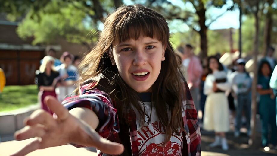 Millie Bobby Brown em cena