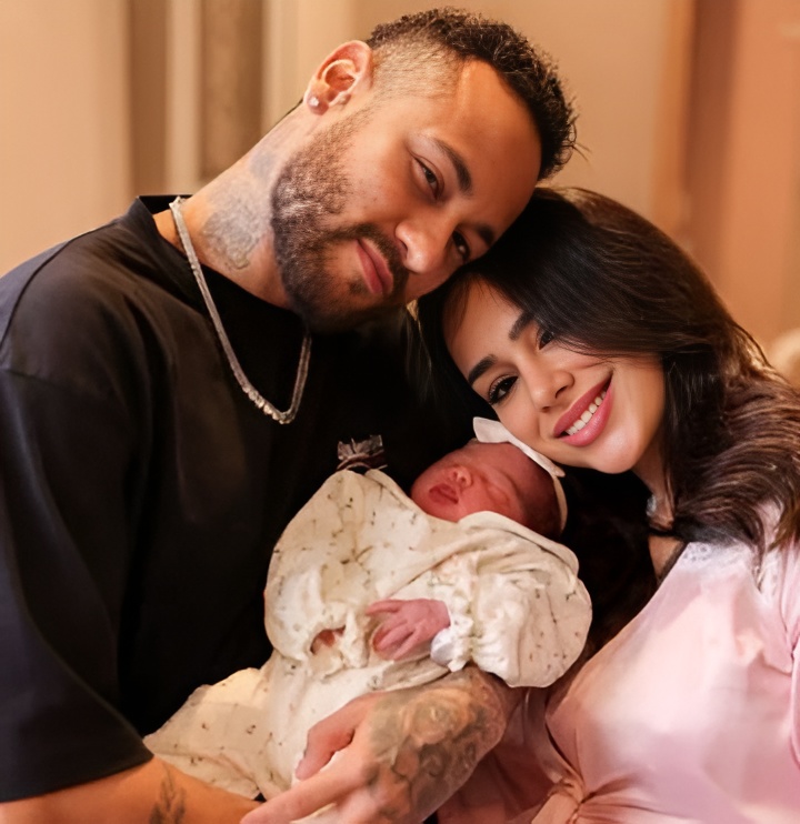 Neymar, Bruna Biancardi e a filha Mavie