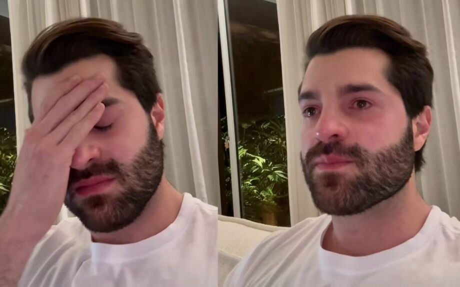 Alok chora ao falar do pai, que está em Israel