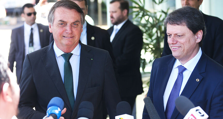 Bolsonaro e Tarcísio