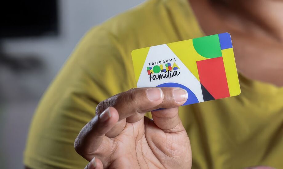 Cartão do programa Bolsa Família
