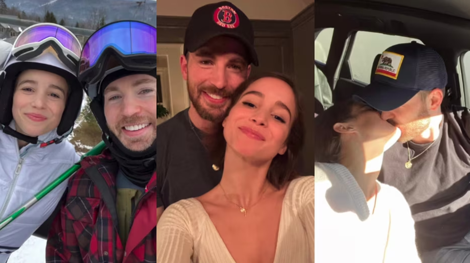 Chris Evans e Alba Baptista