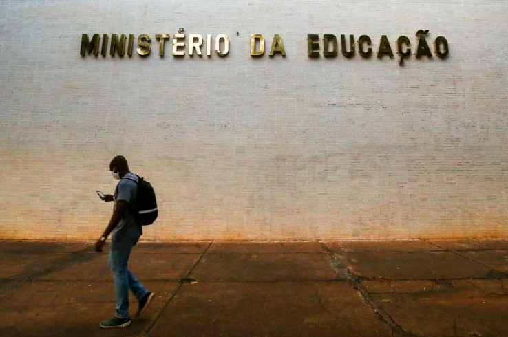 Fachada do Ministério da Educação em Brasília
