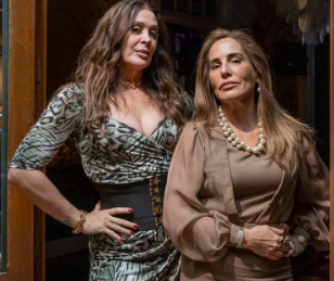 Claudia Raia e Glória Pires