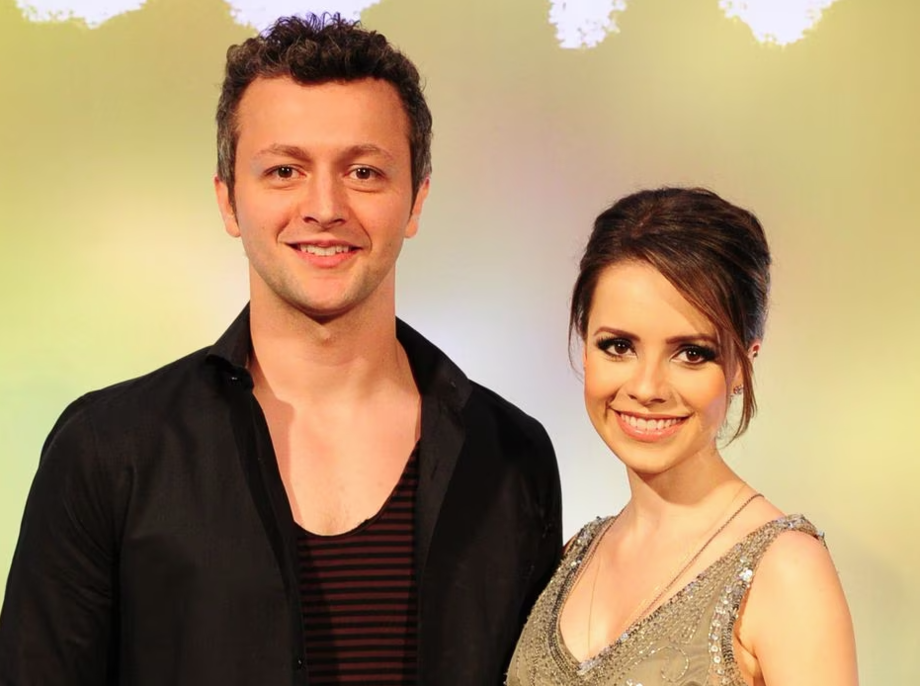 Lucas Lima e Sandy.