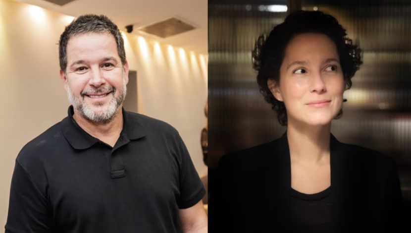 Murilo Benício e Cecília Malan